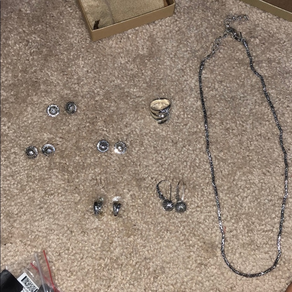 7 pc 925 sterling silver set